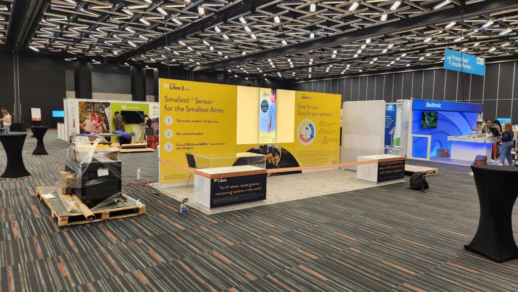 10X20 Exhibition LED video wall system